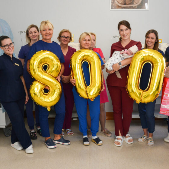 800 poród w tym roku w BCO-SM. Witamy Kalinę!